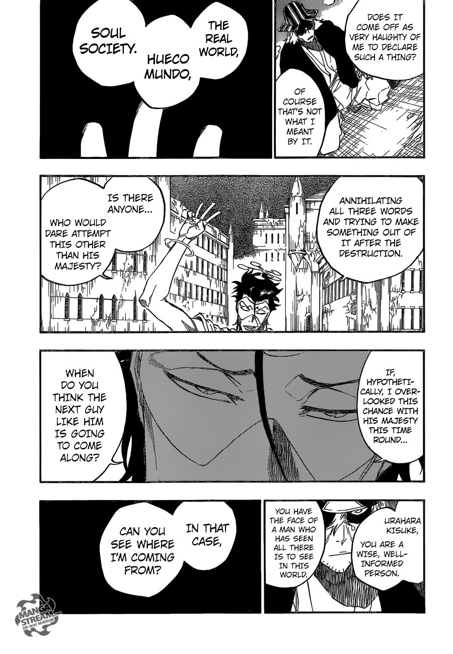 Bleach chapter 664 page 11