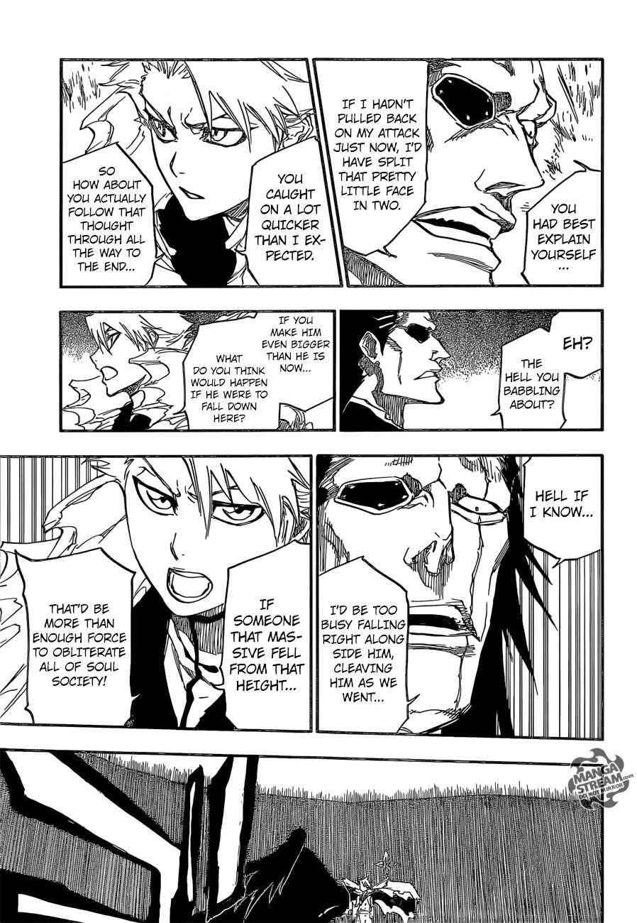 Bleach chapter 667 page 9