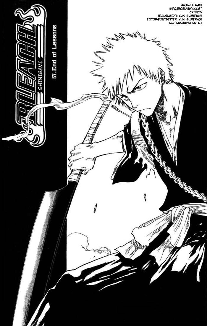 Bleach chapter 67 page 9