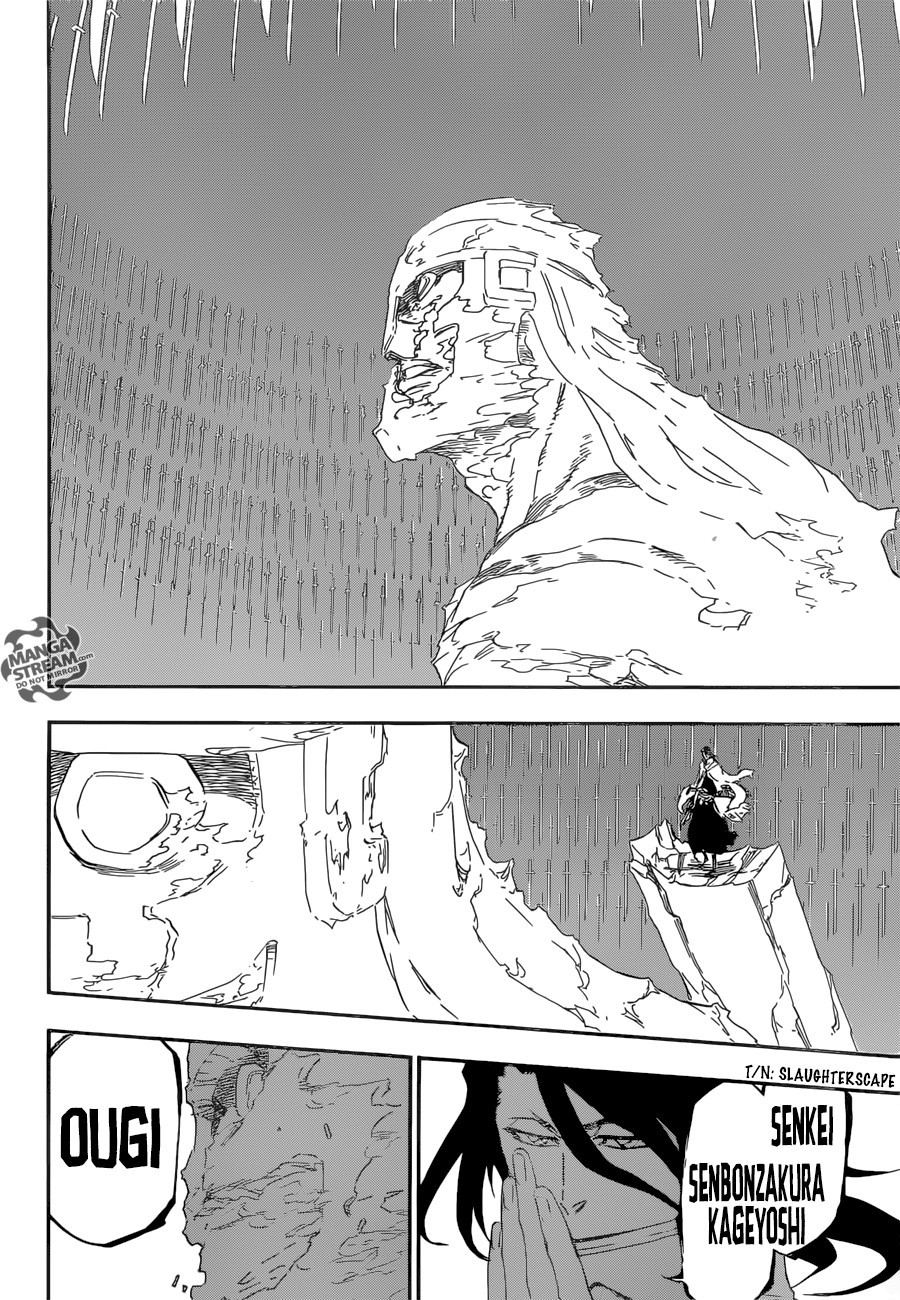 Bleach chapter 671 page 17