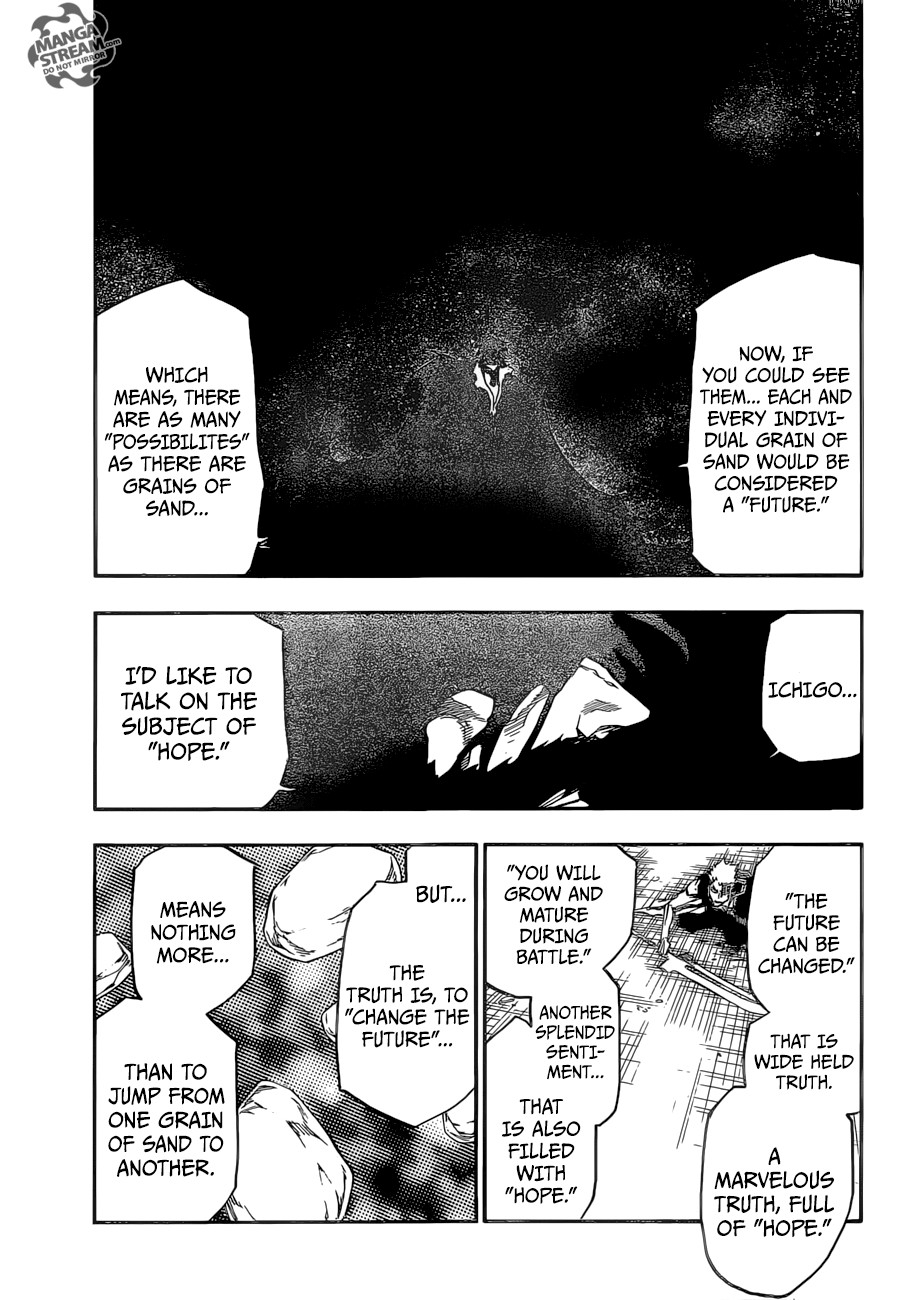 Bleach chapter 677 page 17