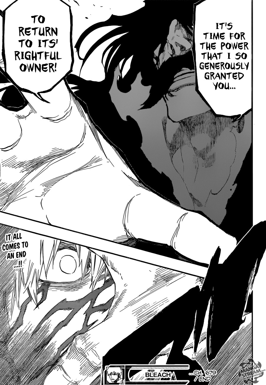 Bleach chapter 679 page 18