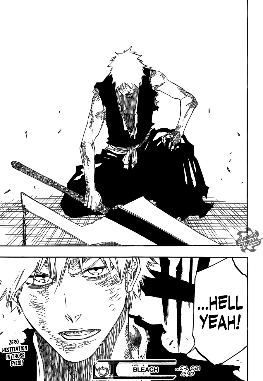Bleach chapter 681 page 19