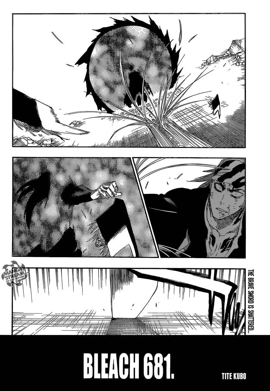 Bleach chapter 681 page 4