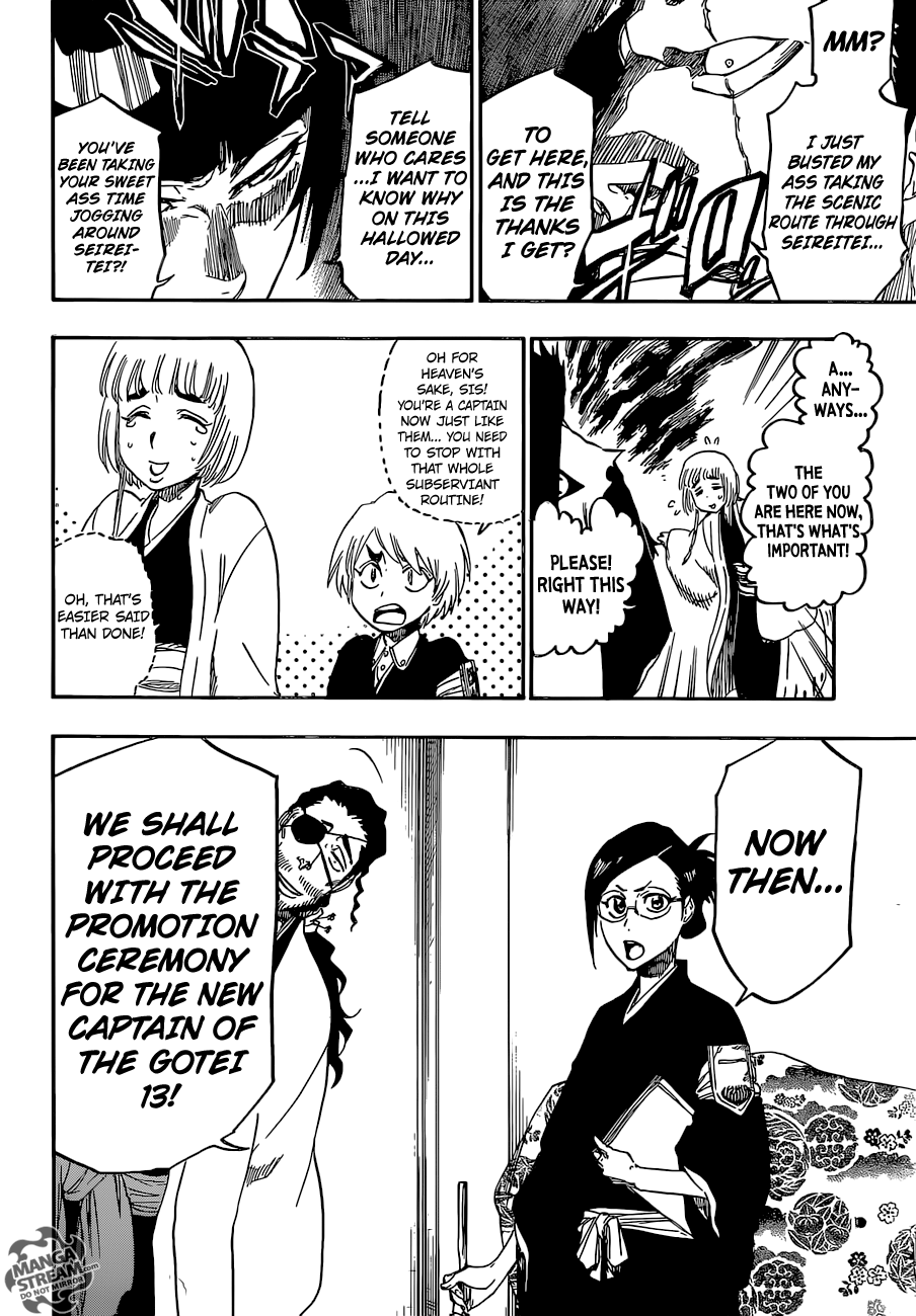 Bleach chapter 685 page 17