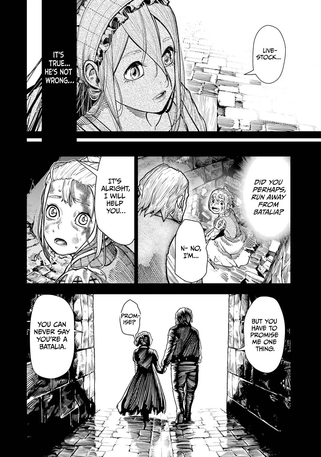 Blood-crawling Princess of a Ruined Country chapter 1 page 34