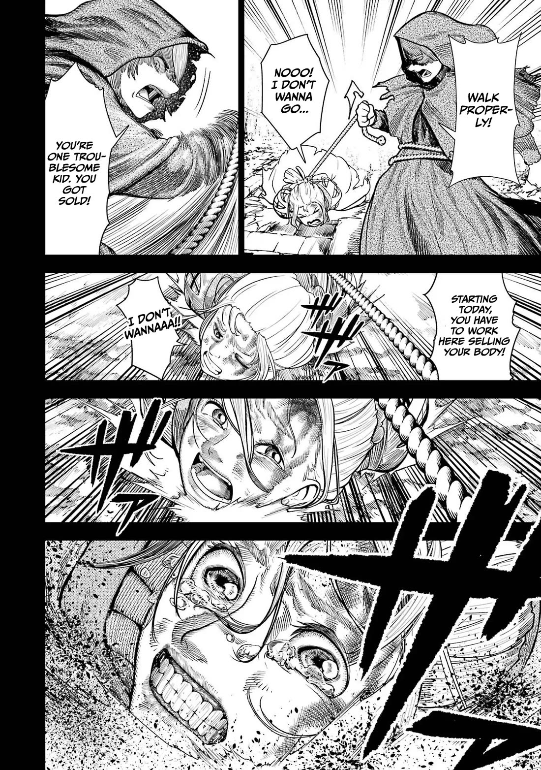 Blood-crawling Princess of a Ruined Country chapter 1 page 36