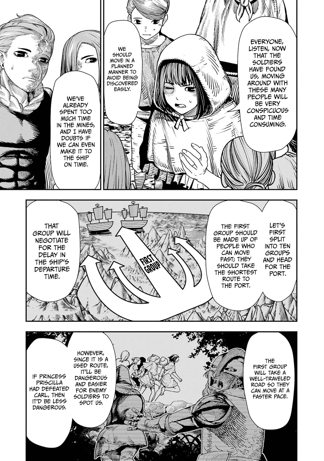 Blood-crawling Princess of a Ruined Country chapter 8 page 13