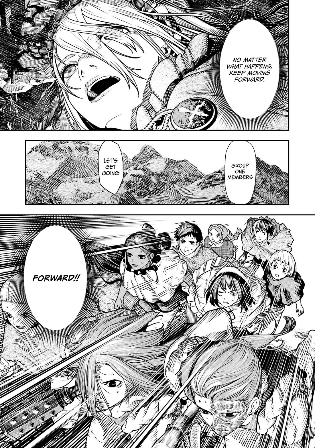 Blood-crawling Princess of a Ruined Country chapter 8 page 17