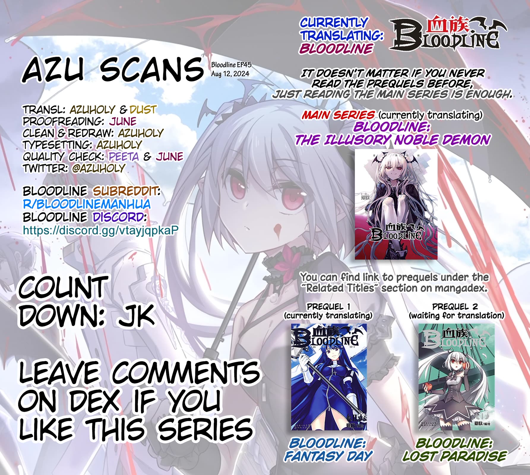 Bloodline chapter 45 page 19