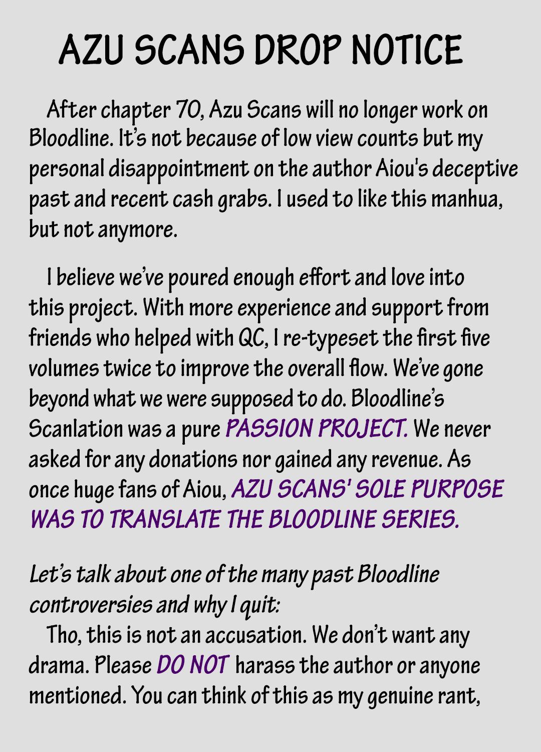 Bloodline chapter 70 page 22