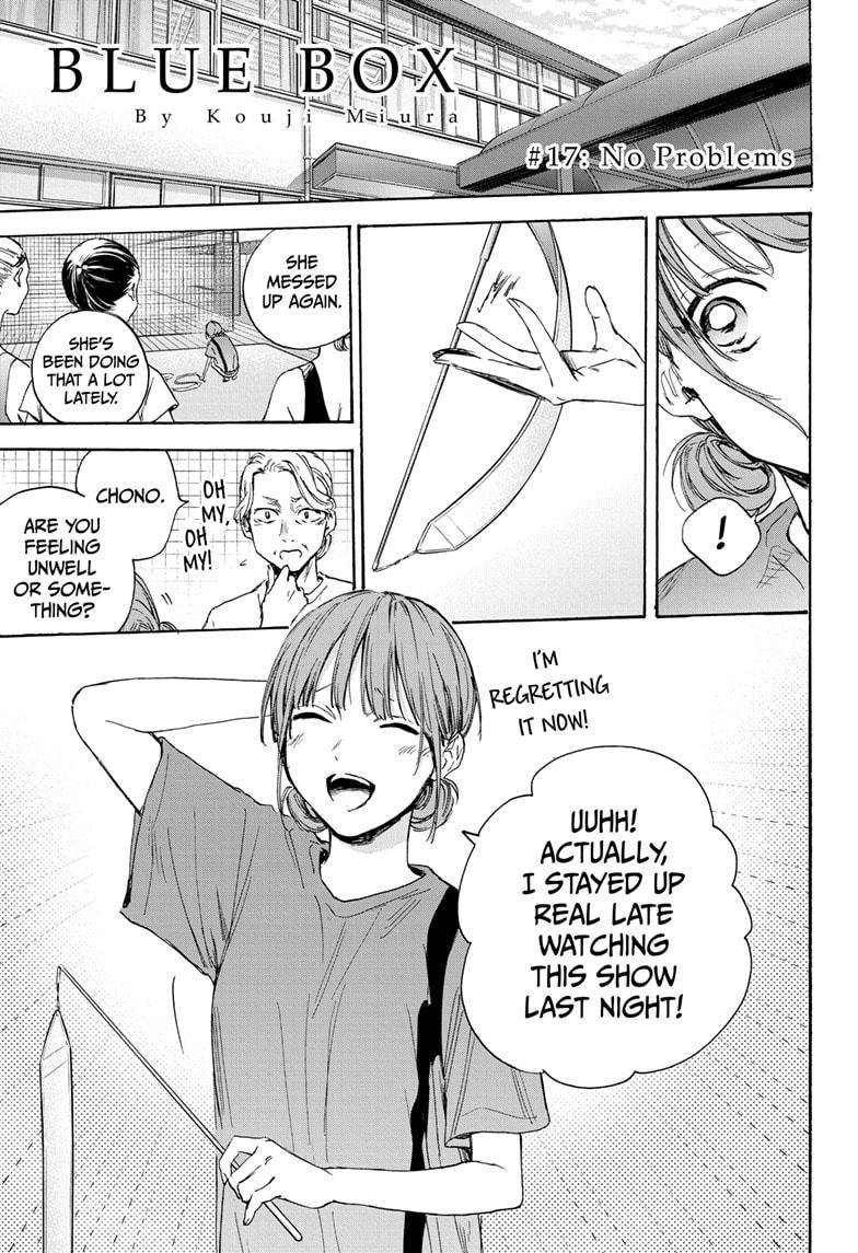 Blue Box chapter 17 page 1
