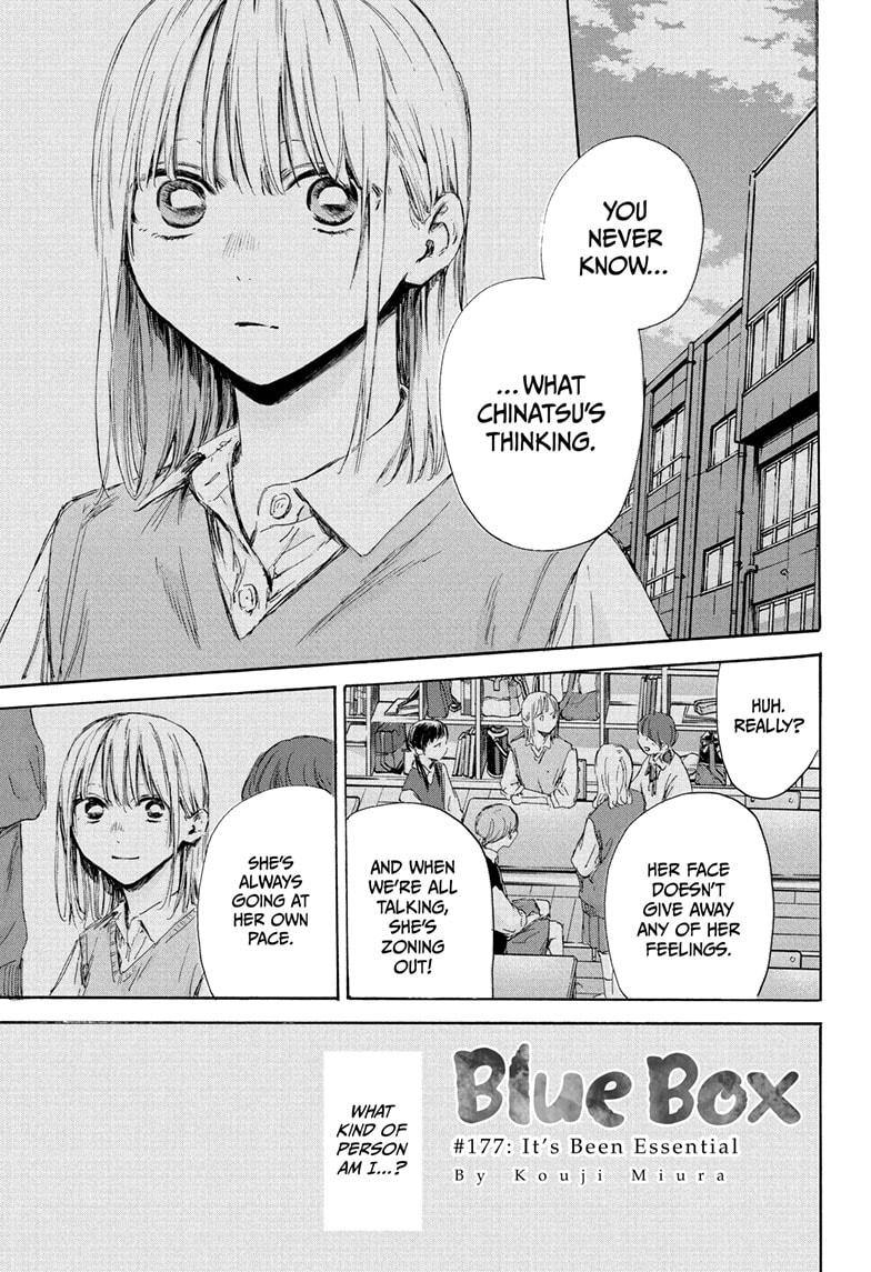 Blue Box chapter 177 page 1