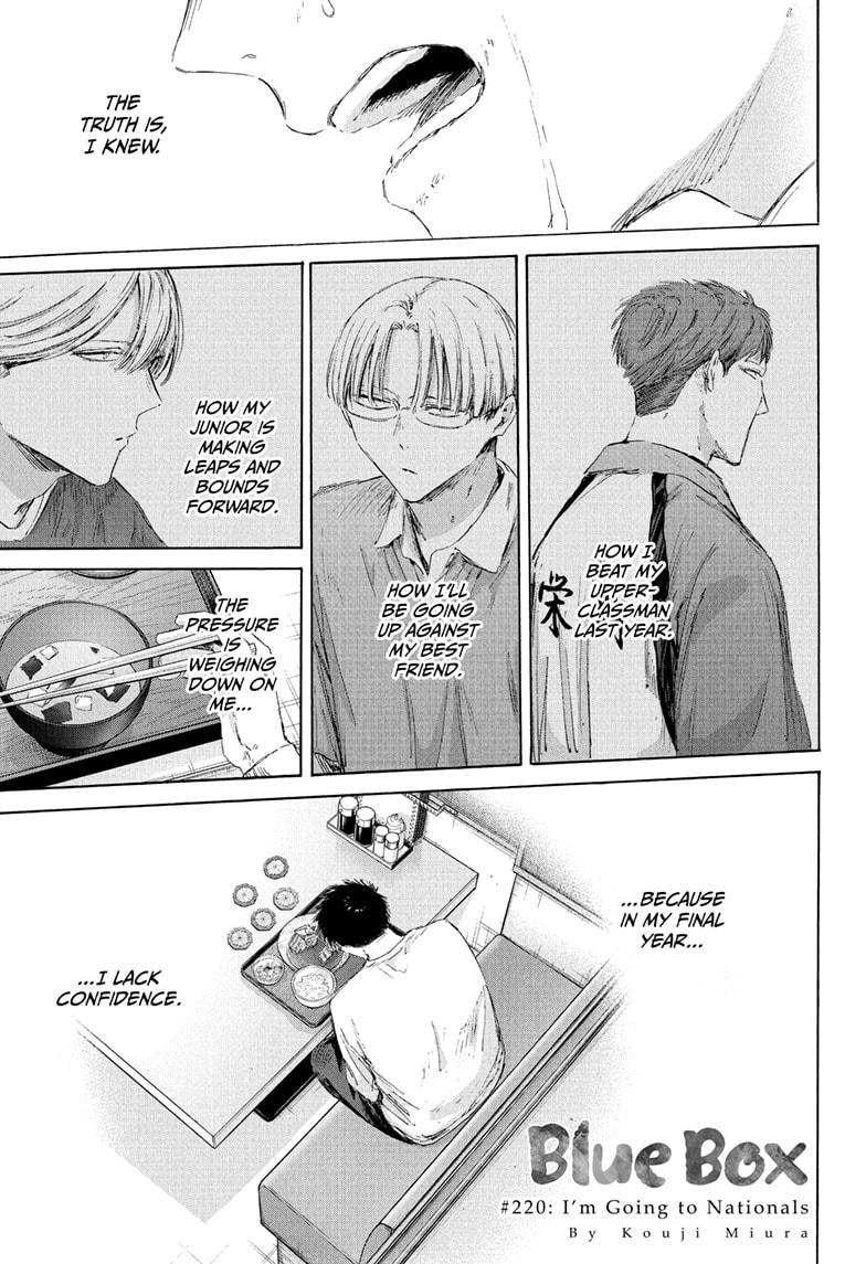 Blue Box chapter 220 page 1