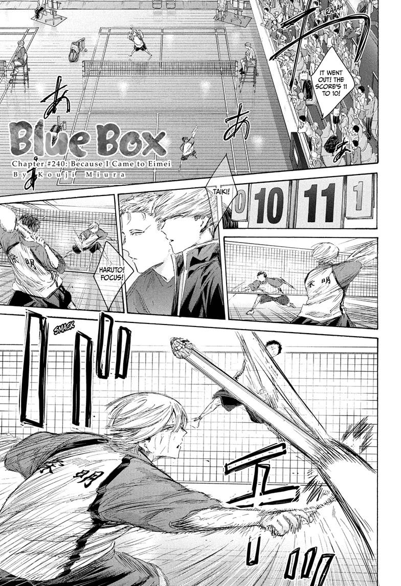 Blue Box chapter 240 page 1