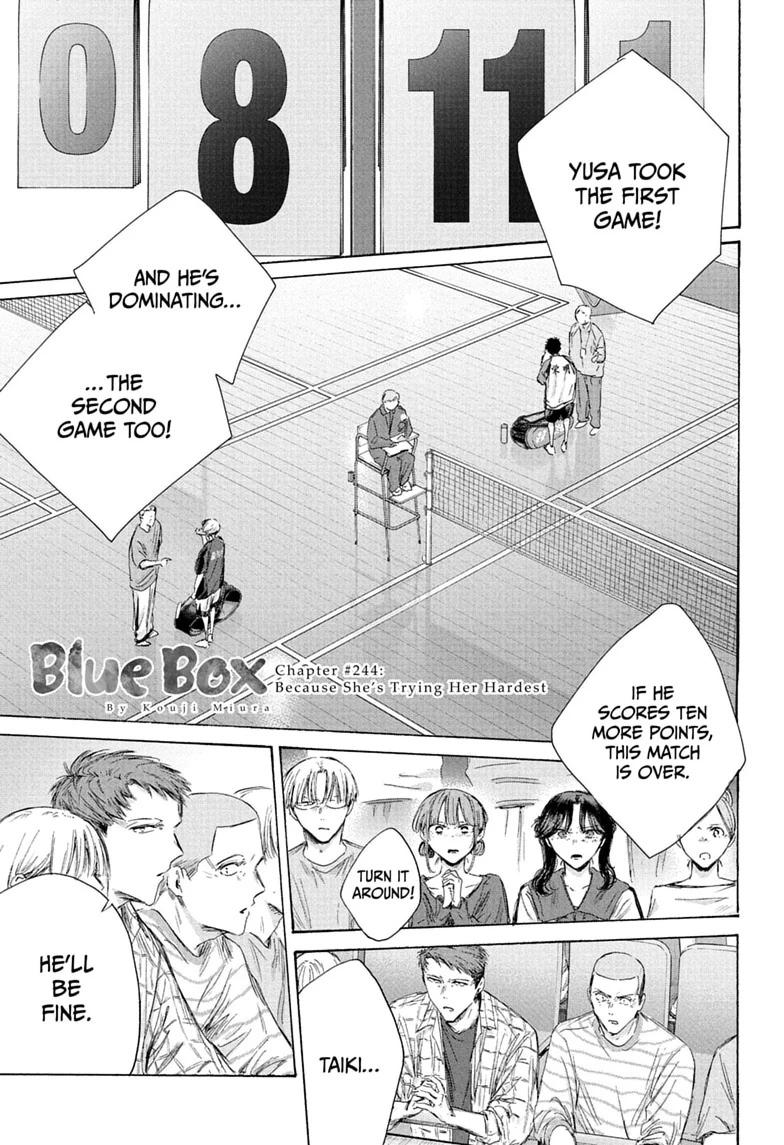Blue Box chapter 244 page 1