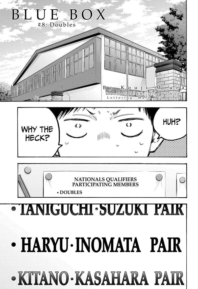 Blue Box chapter 8 page 1