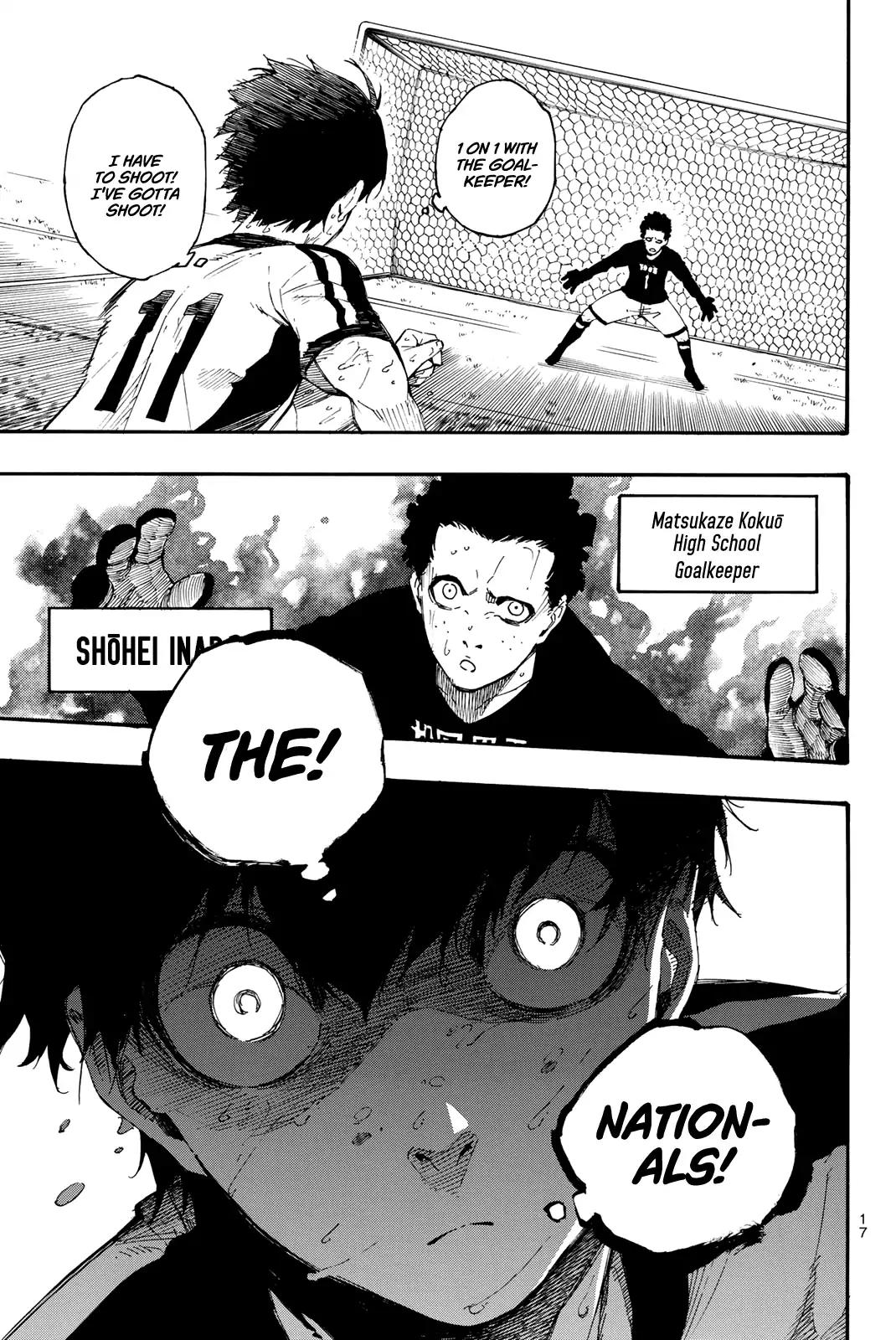 Blue Lock chapter 1 page 17