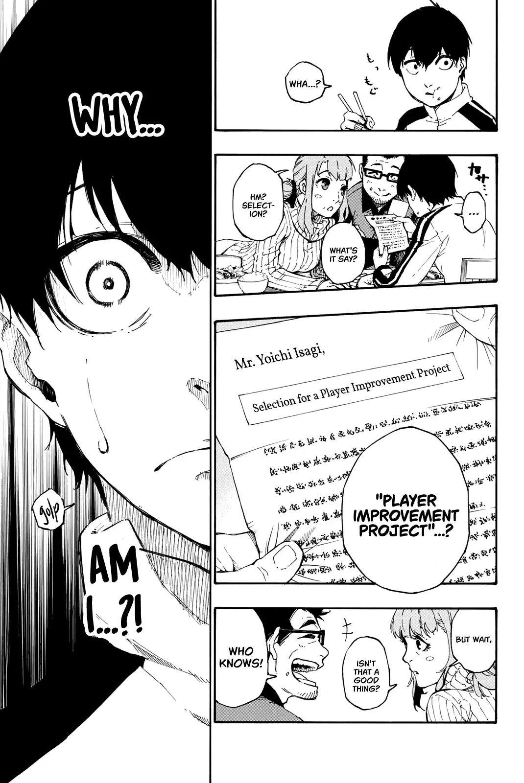 Blue Lock chapter 1 page 37