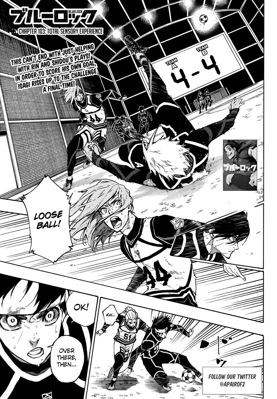 Blue Lock chapter 103 page 2