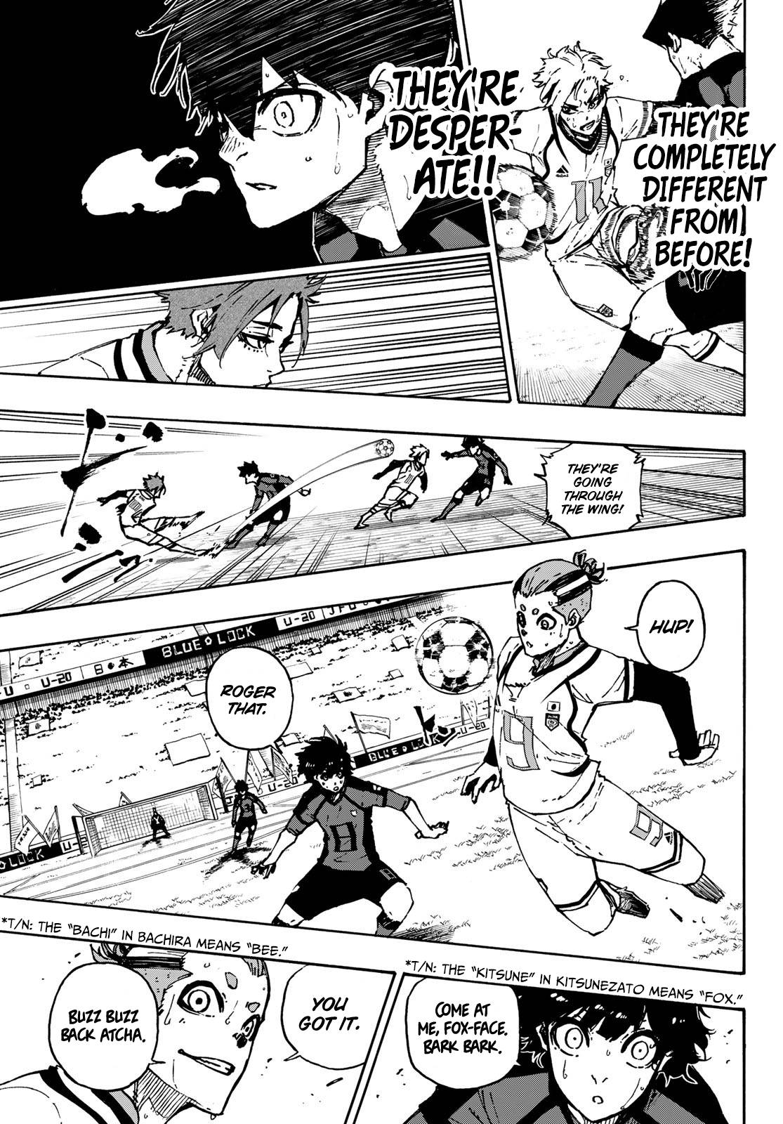Blue Lock chapter 121 page 9