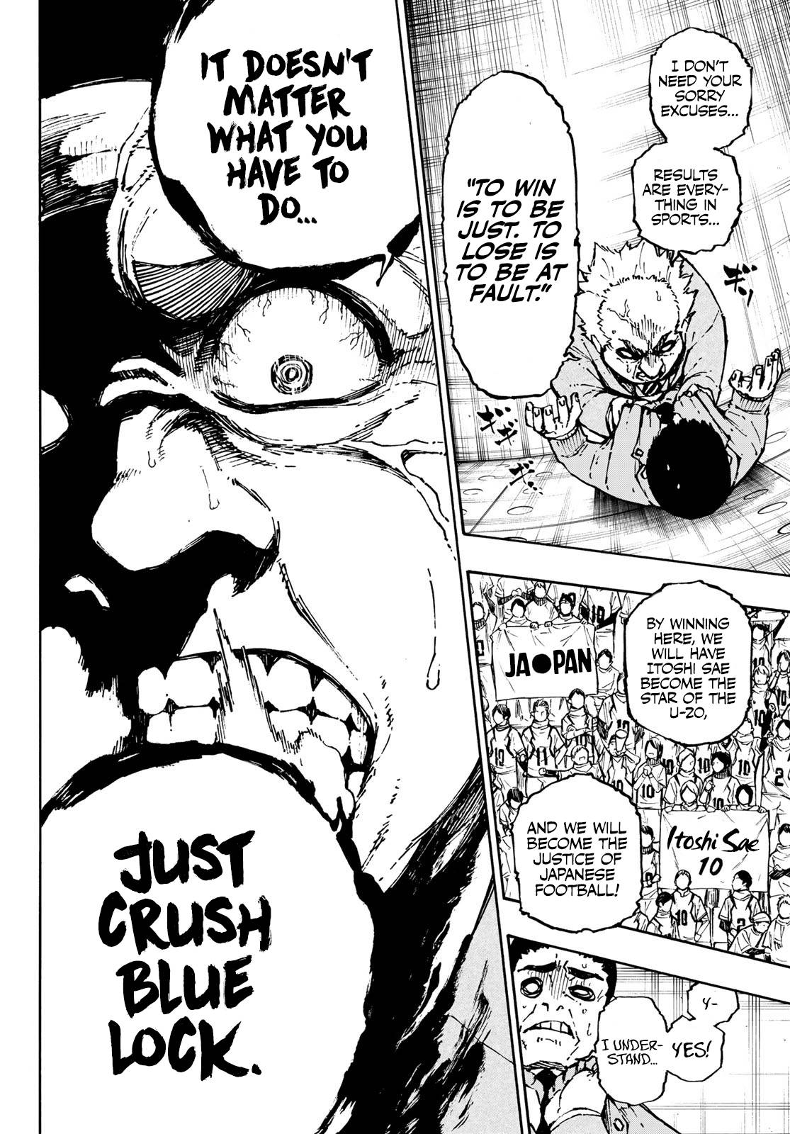 Blue Lock chapter 122 page 9