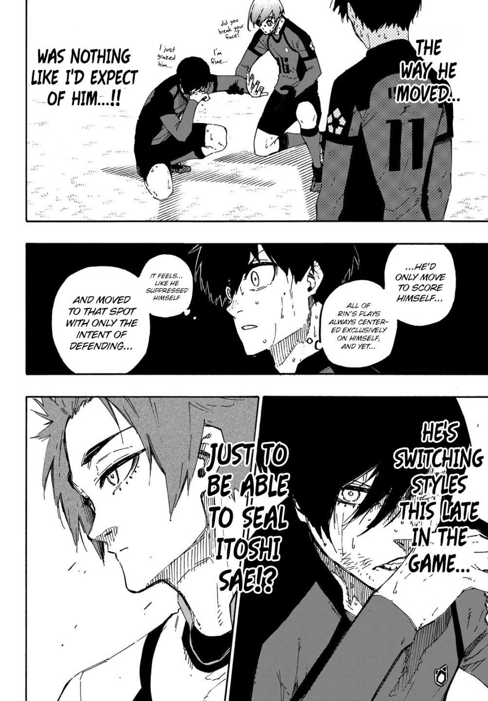 Blue Lock chapter 140 page 14