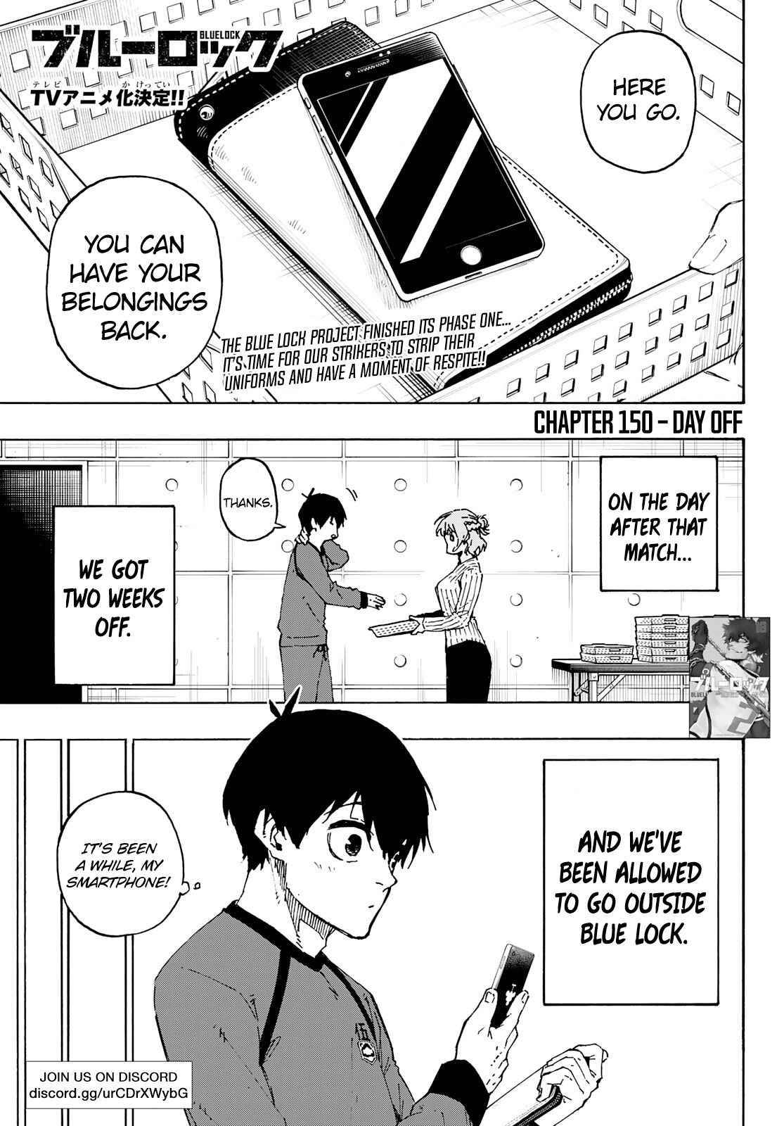 Blue Lock chapter 150 page 2