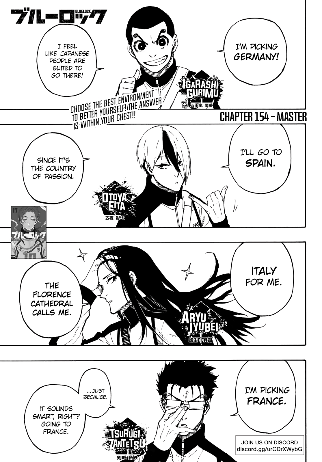 Blue Lock chapter 154 page 2