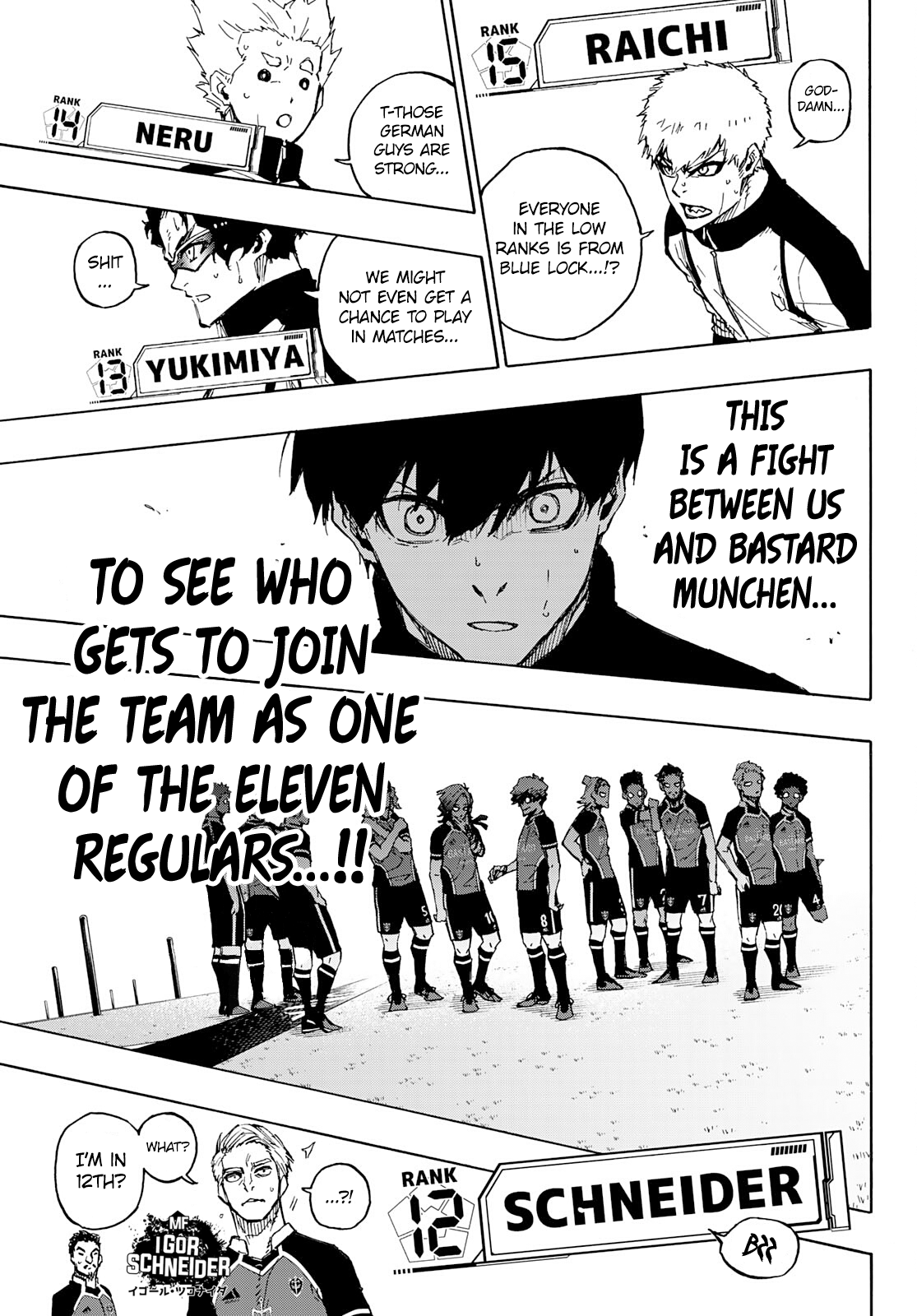 Blue Lock chapter 157 page 17