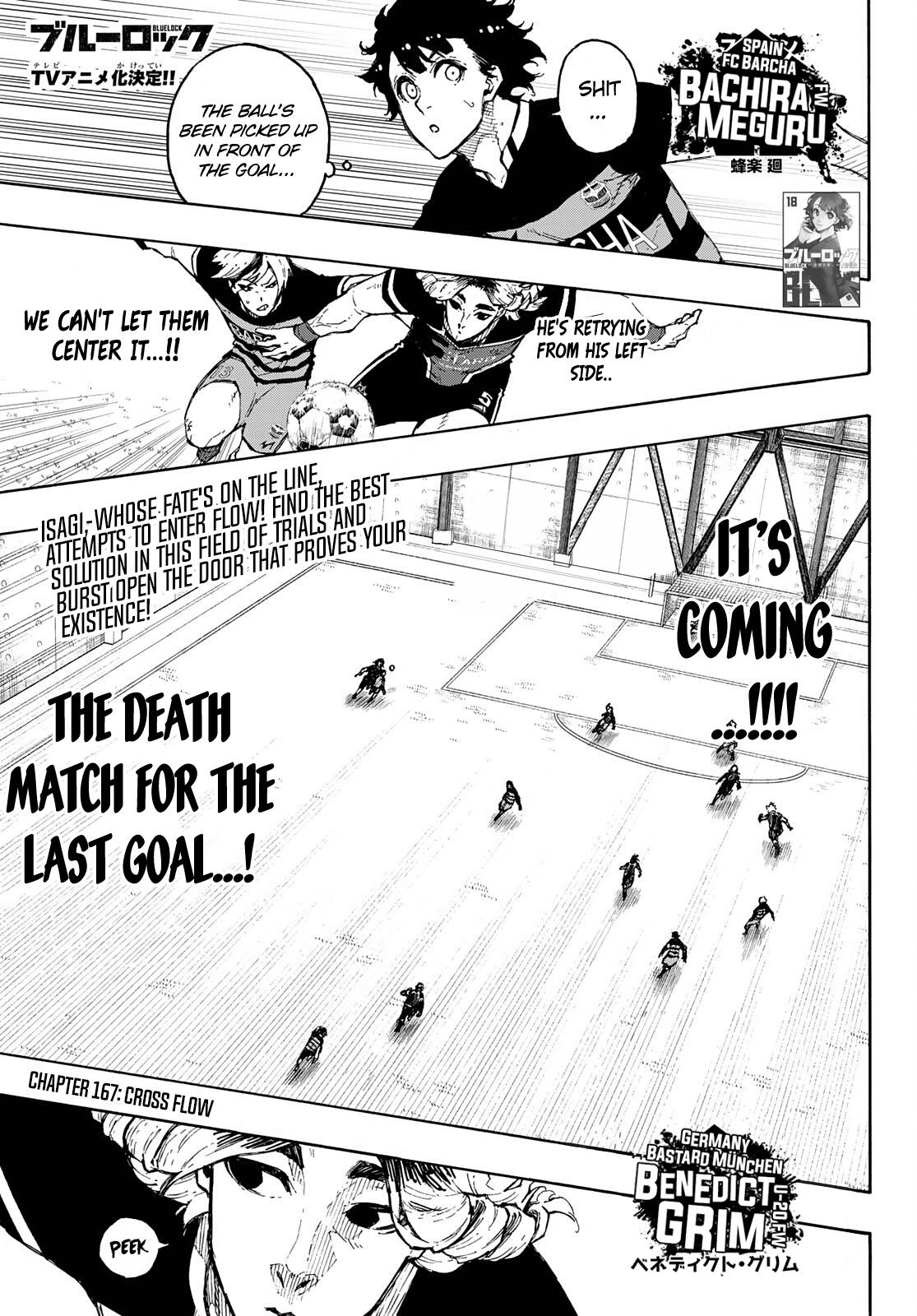Blue Lock chapter 167 page 2