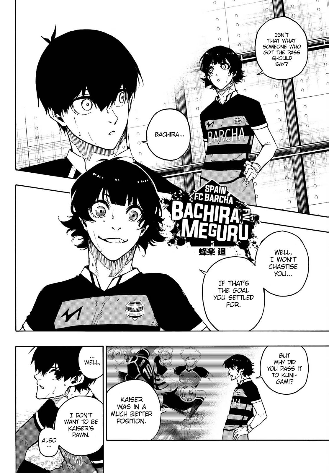 Blue Lock chapter 168 page 6