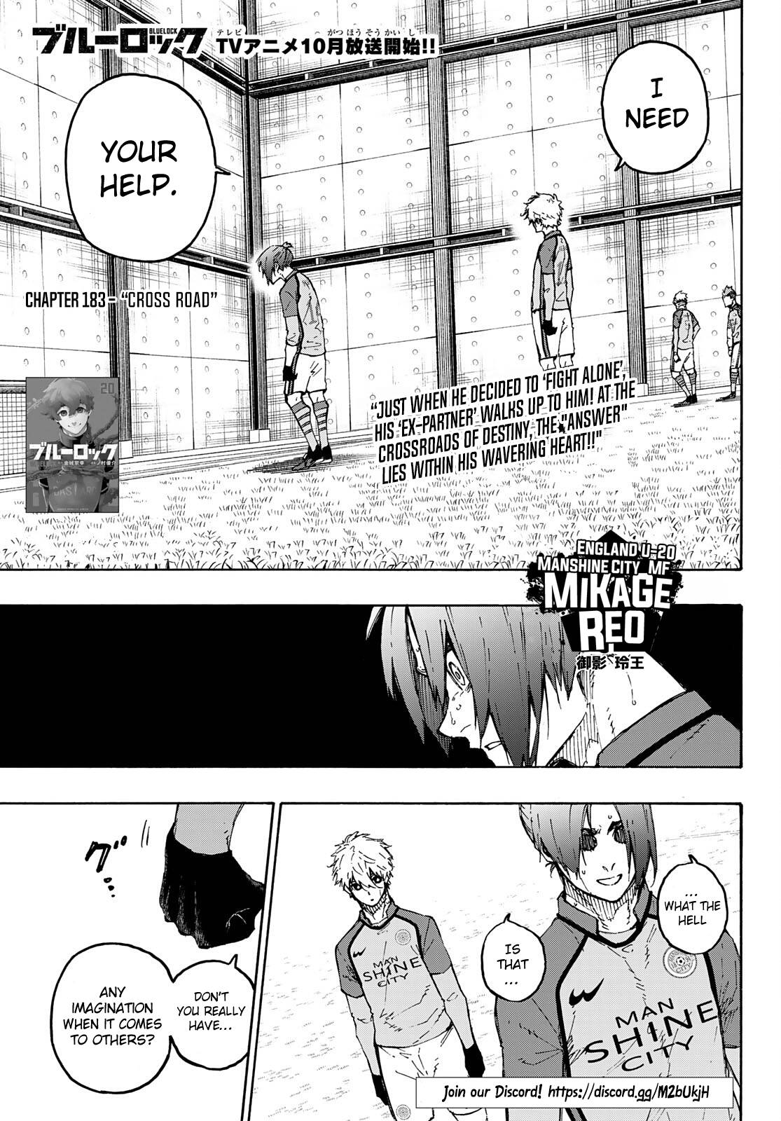 Blue Lock chapter 187 page 2
