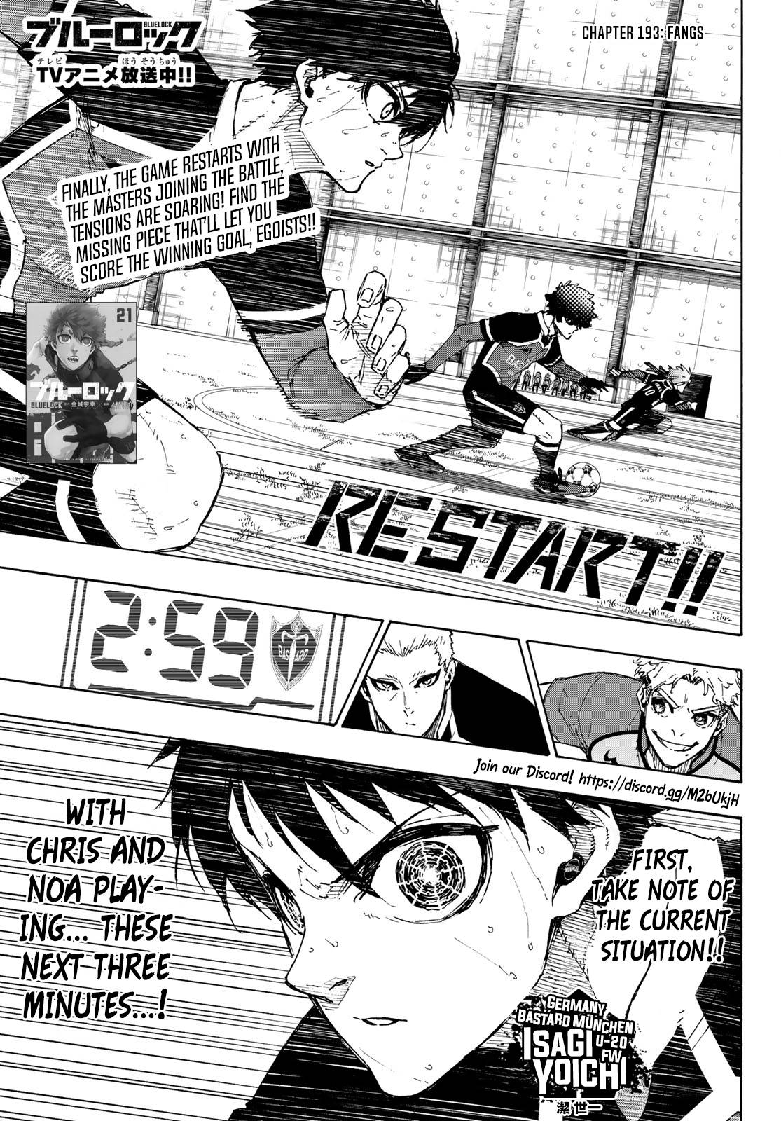 Blue Lock chapter 193 page 2