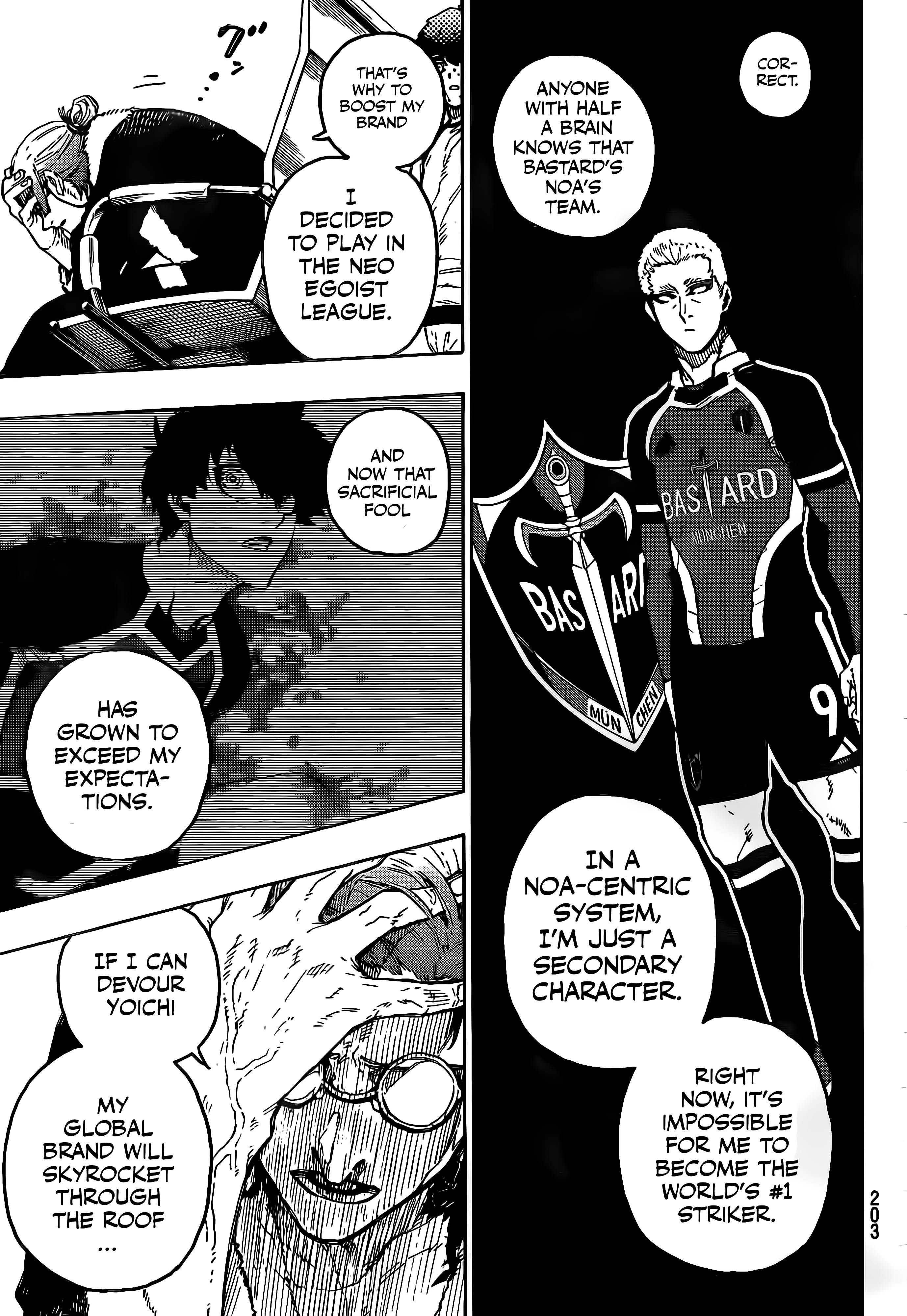 Blue Lock chapter 207 page 18