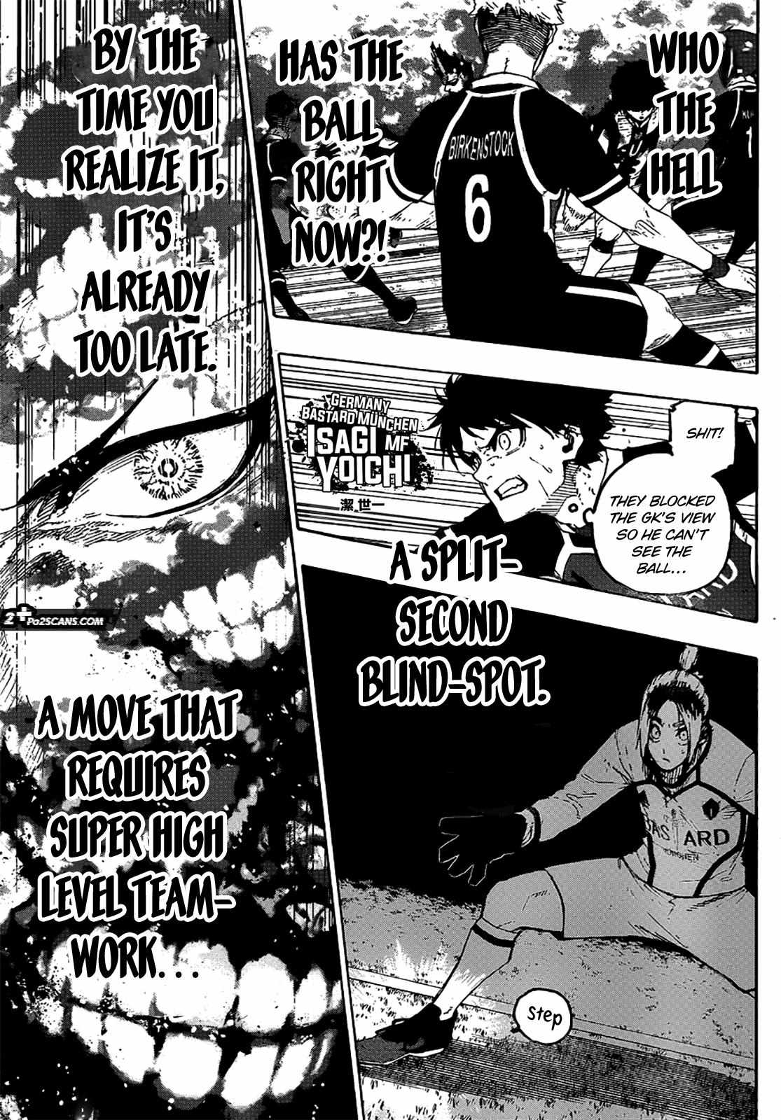 Blue Lock chapter 216 page 19