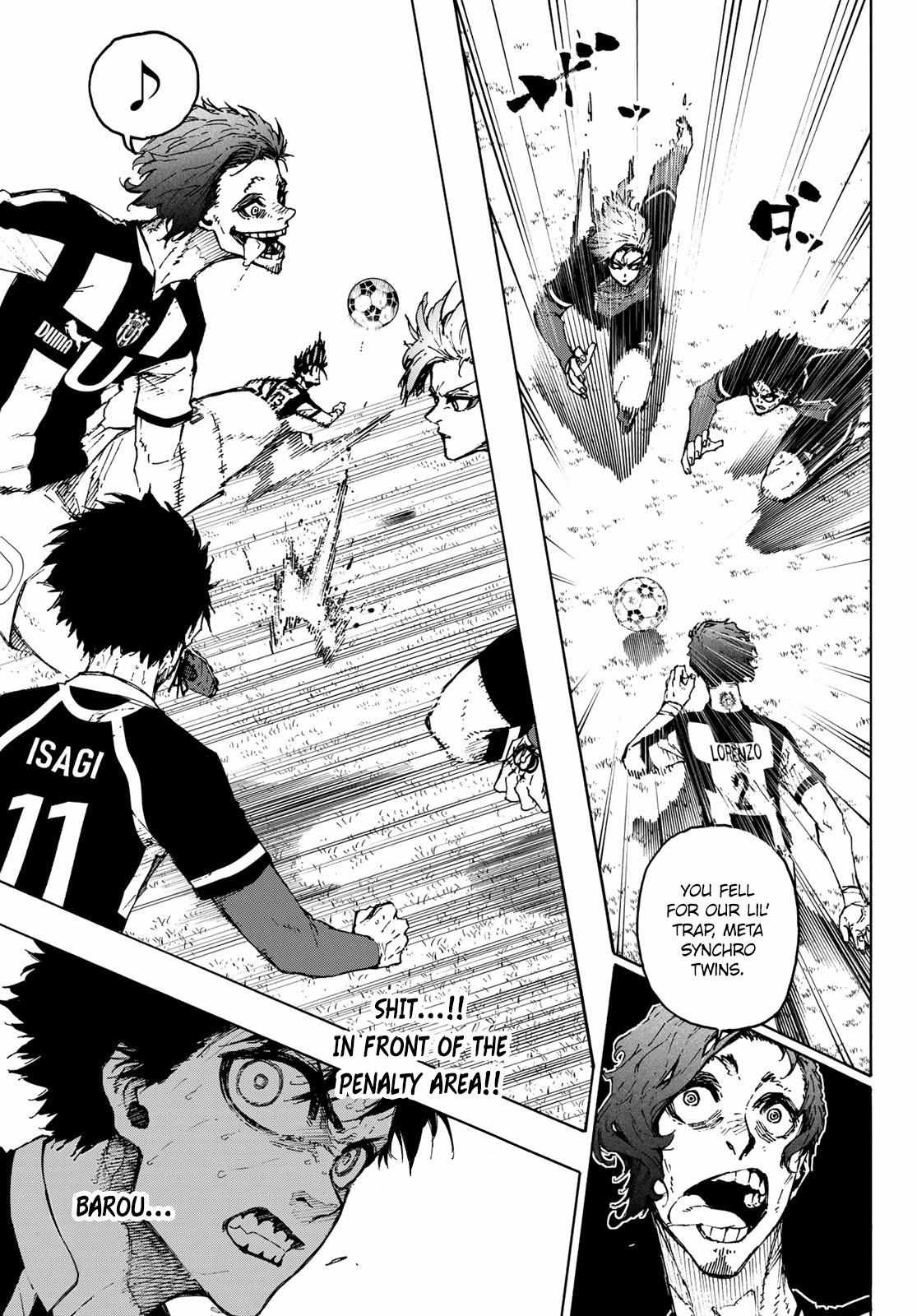 Blue Lock chapter 233 page 17