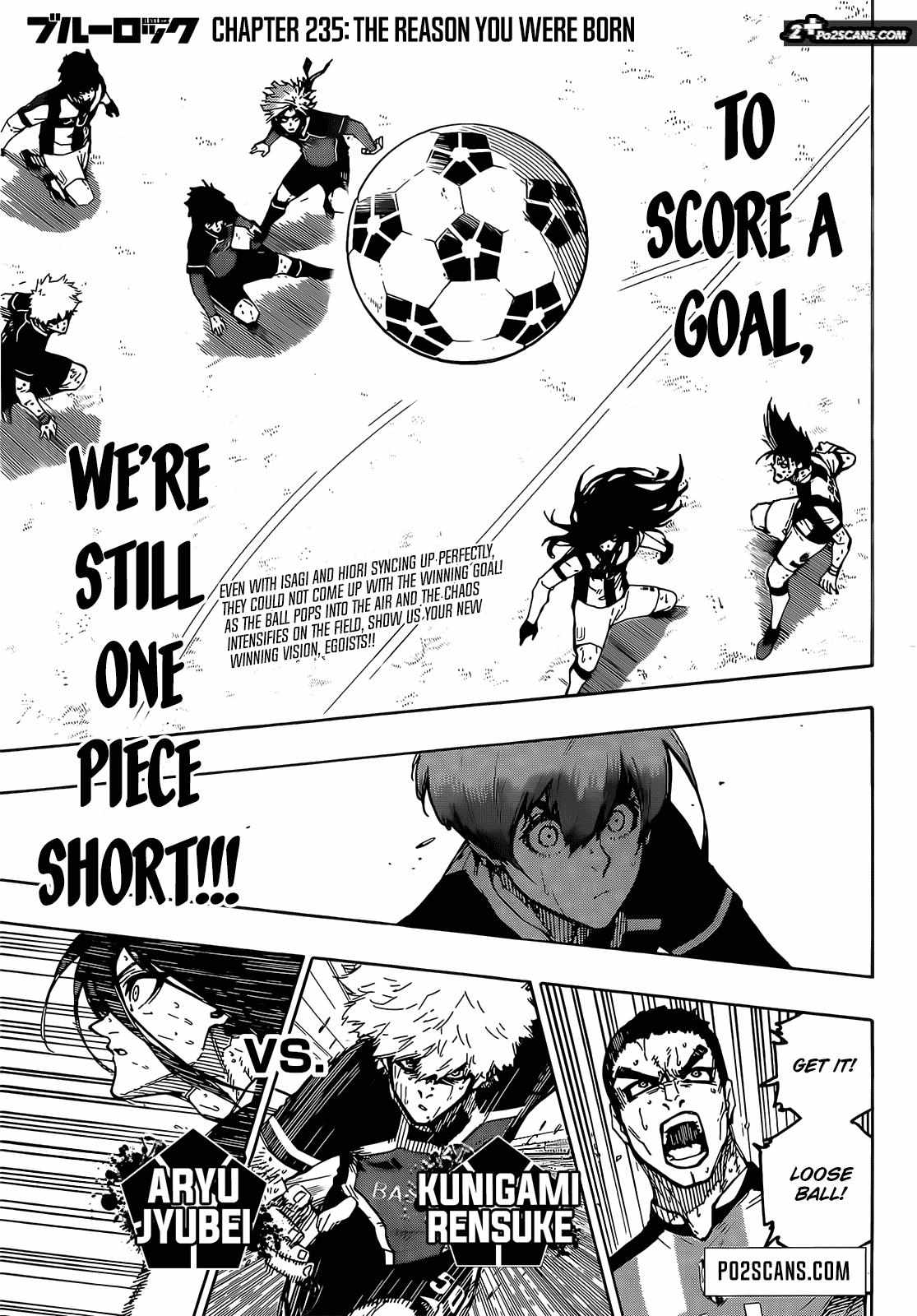 Blue Lock chapter 235 page 3