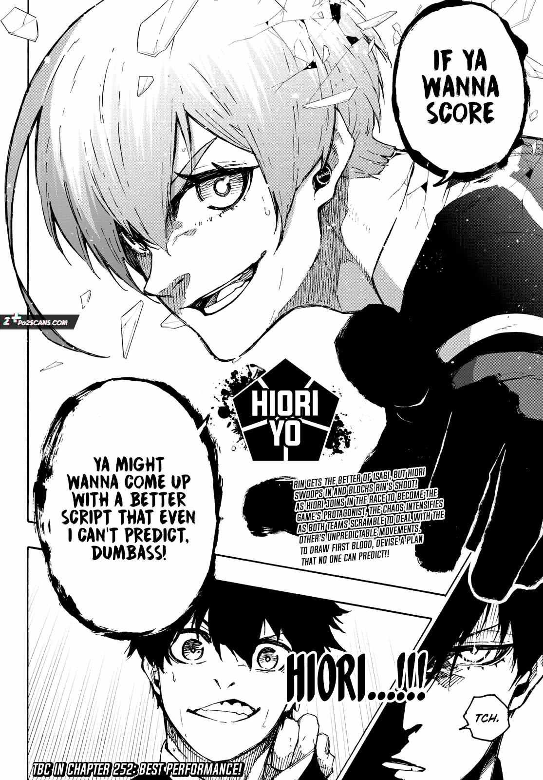 Blue Lock chapter 251 page 19