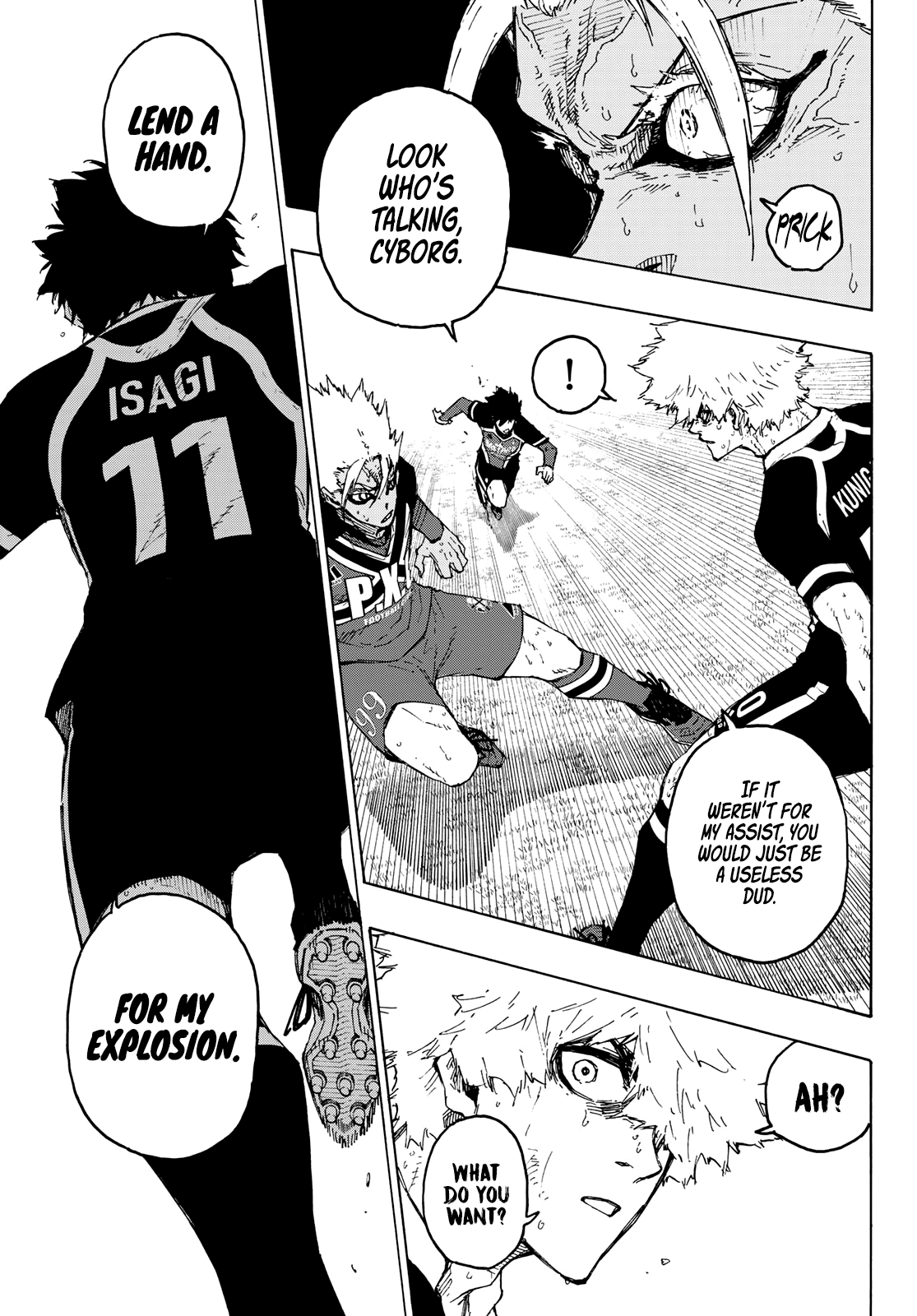 Blue Lock chapter 255 page 17