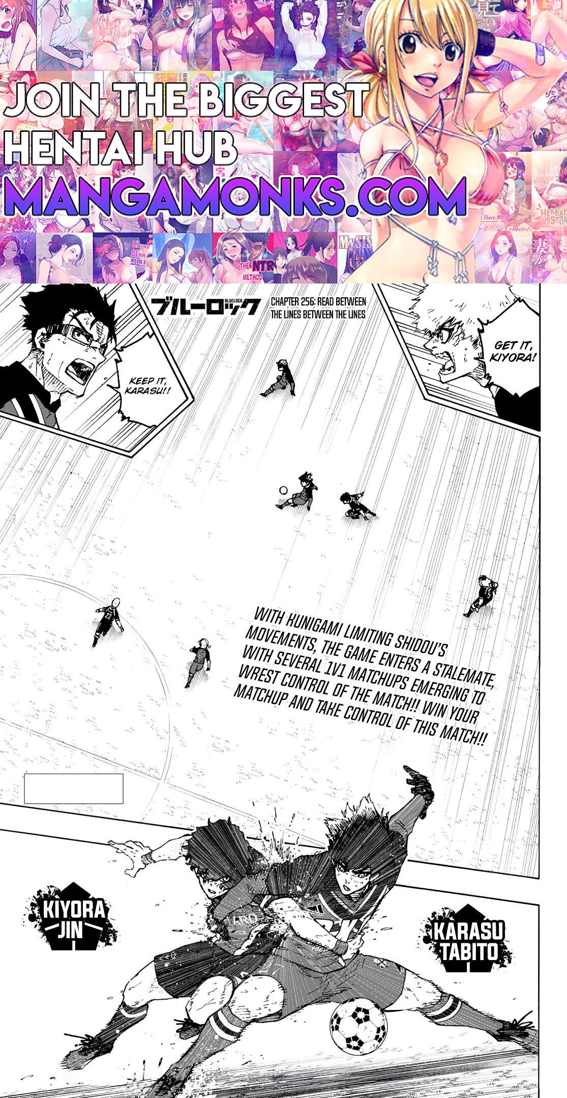 Blue Lock chapter 256 page 1