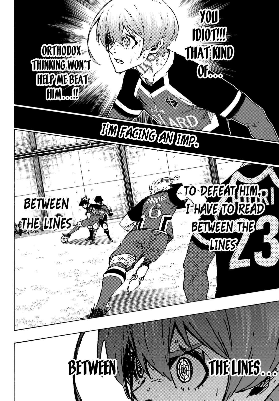 Blue Lock chapter 256 page 4