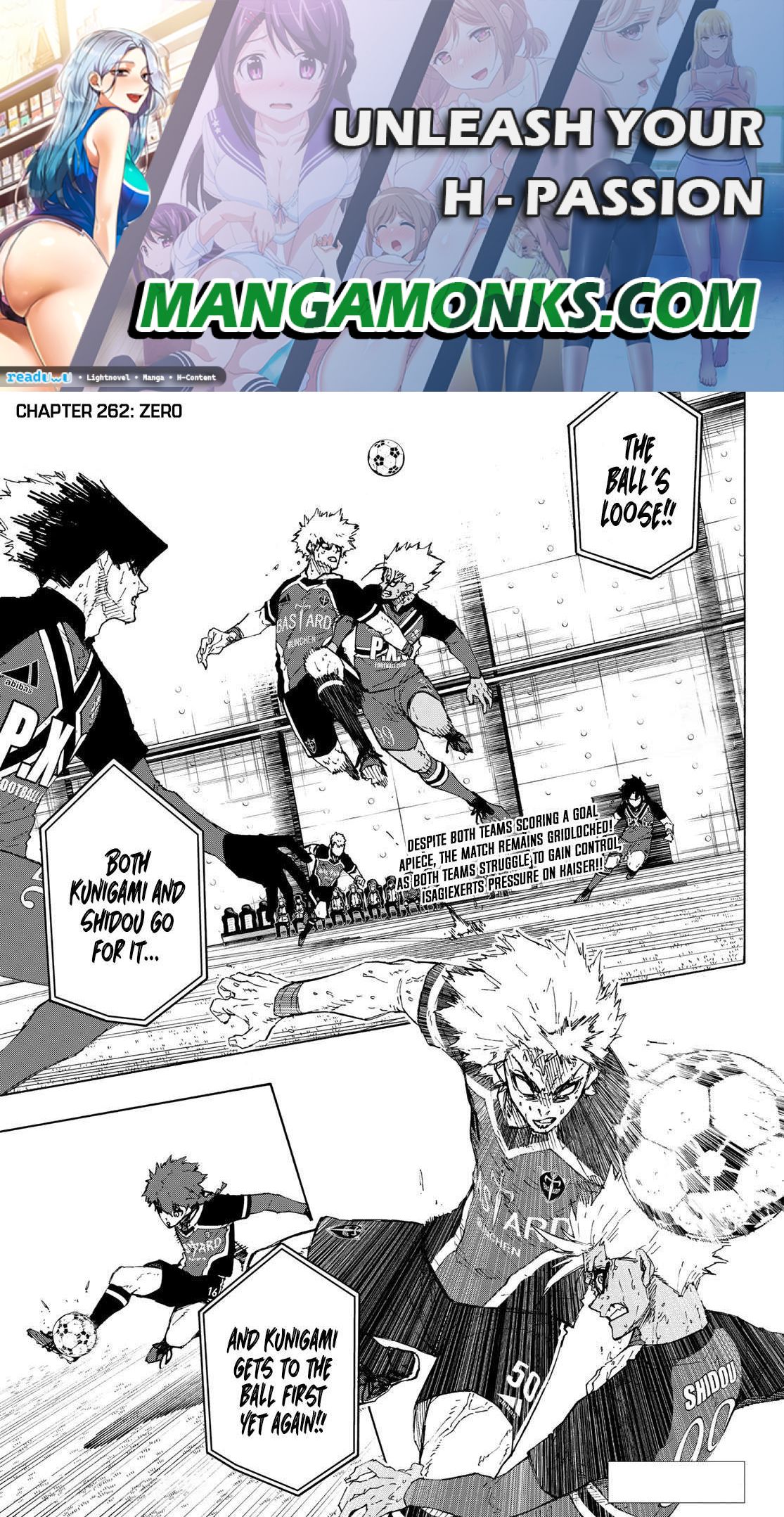 Blue Lock chapter 262 page 1