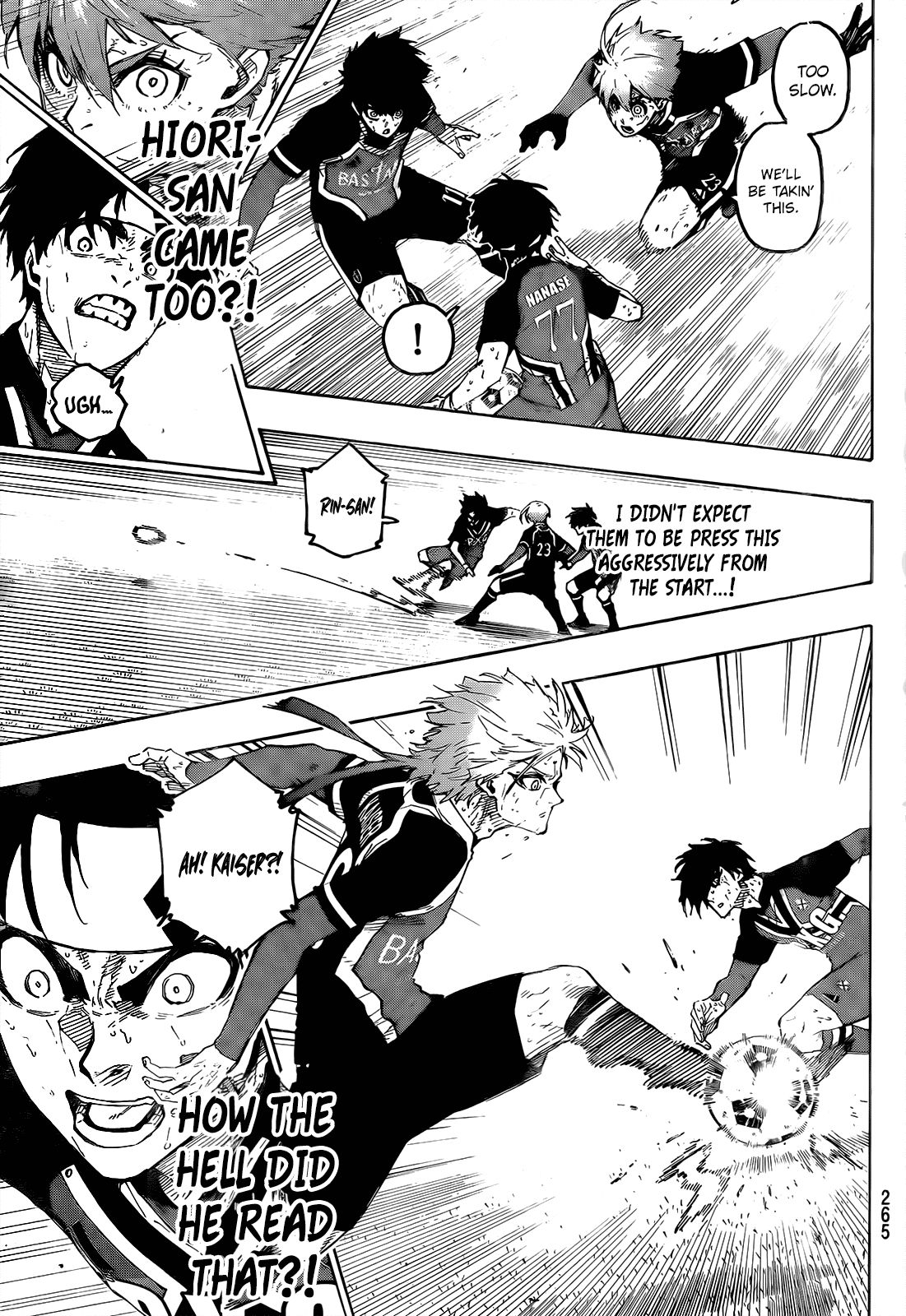 Blue Lock chapter 268 page 9