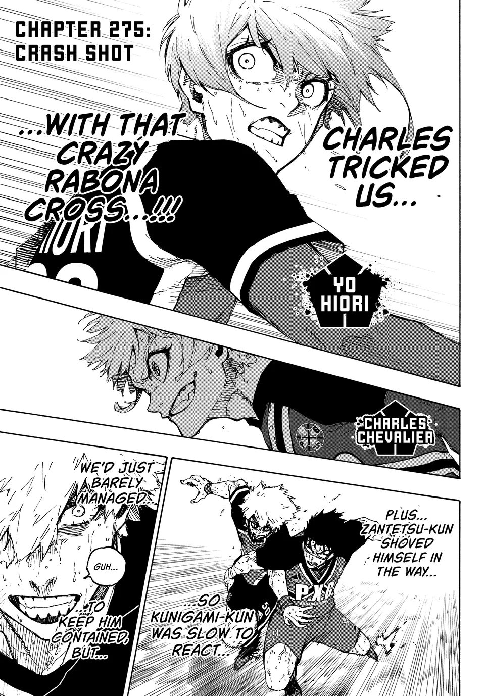 Blue Lock chapter 275 page 1