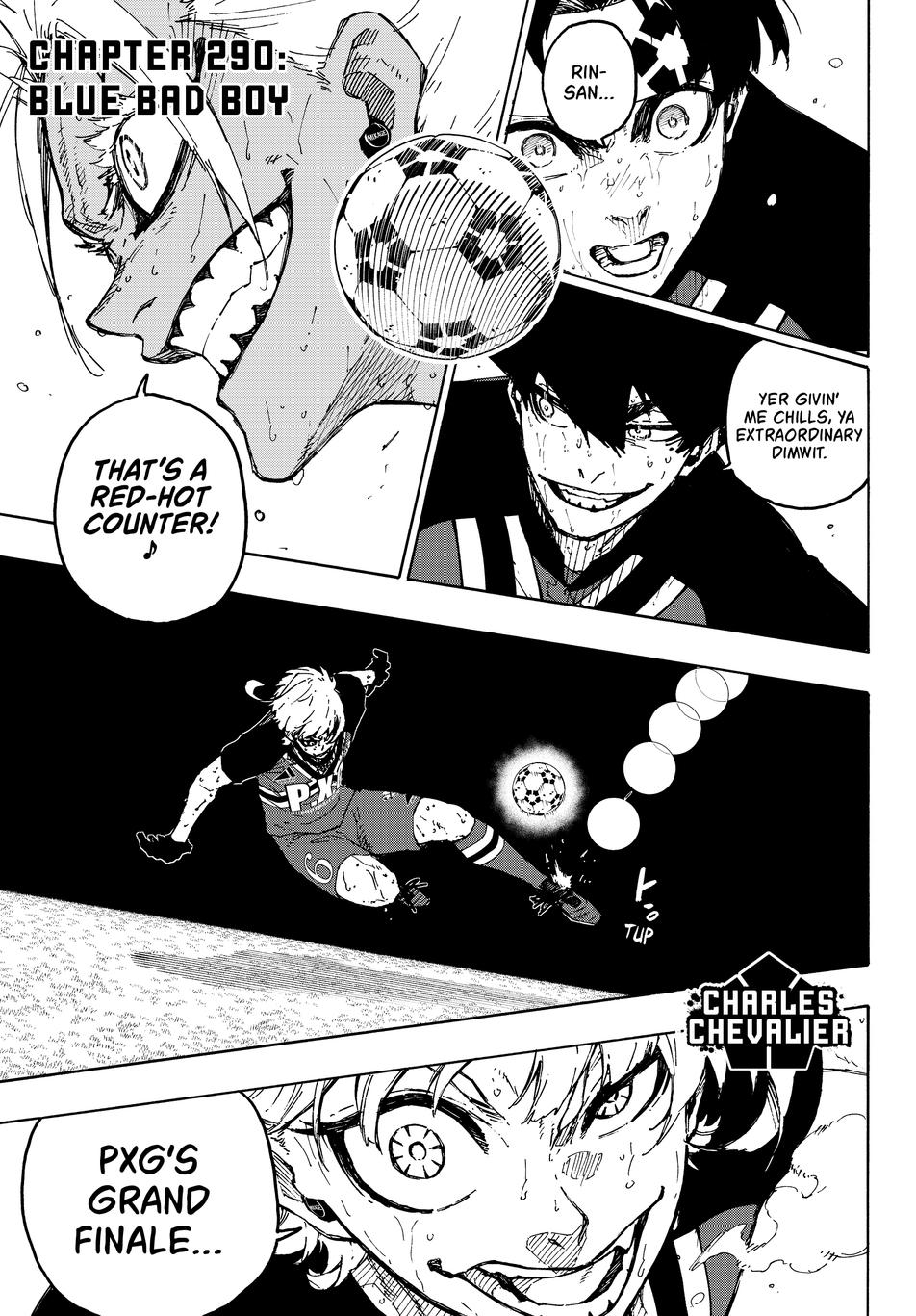 Blue Lock chapter 290 page 1