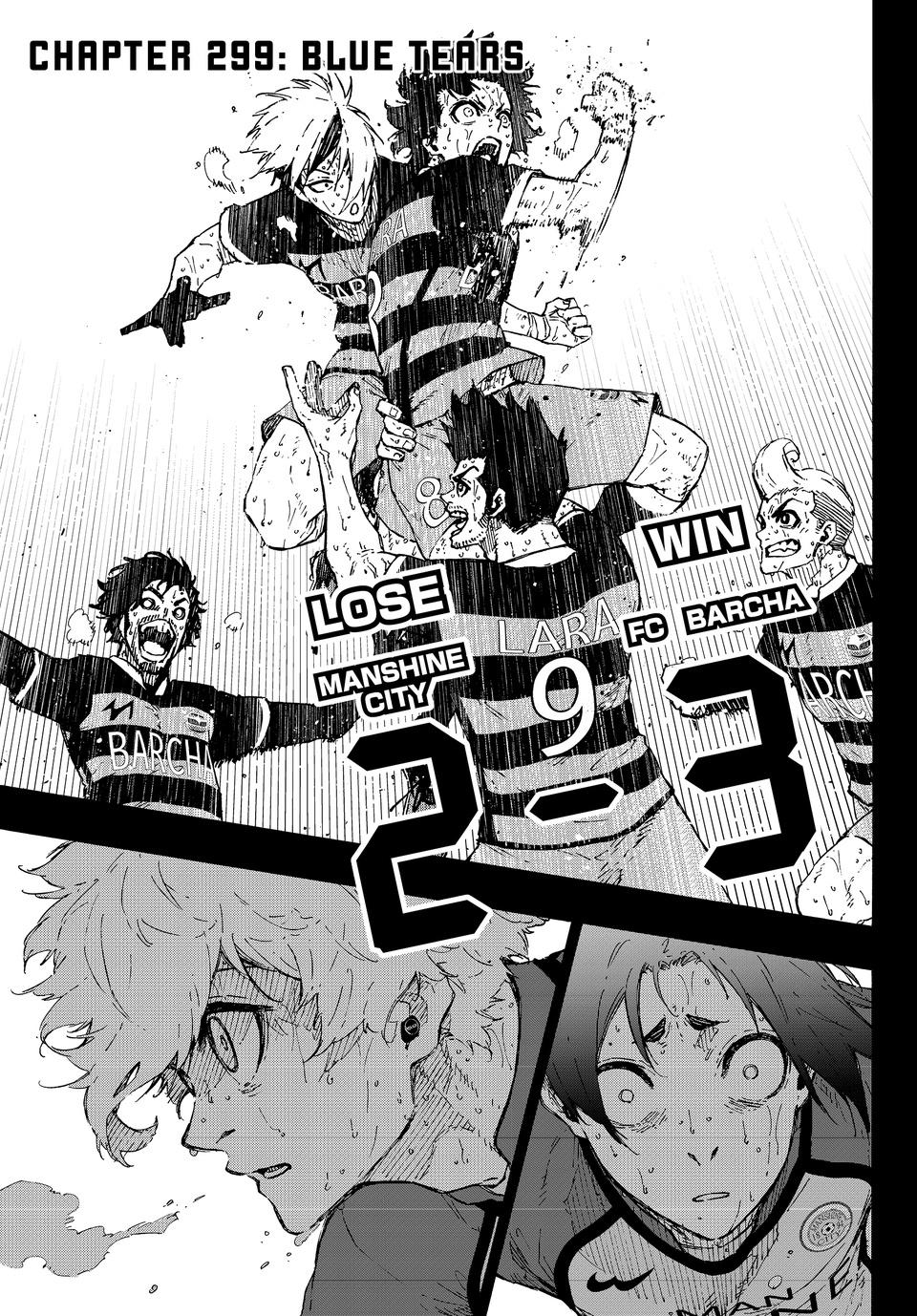 Blue Lock chapter 299 page 1
