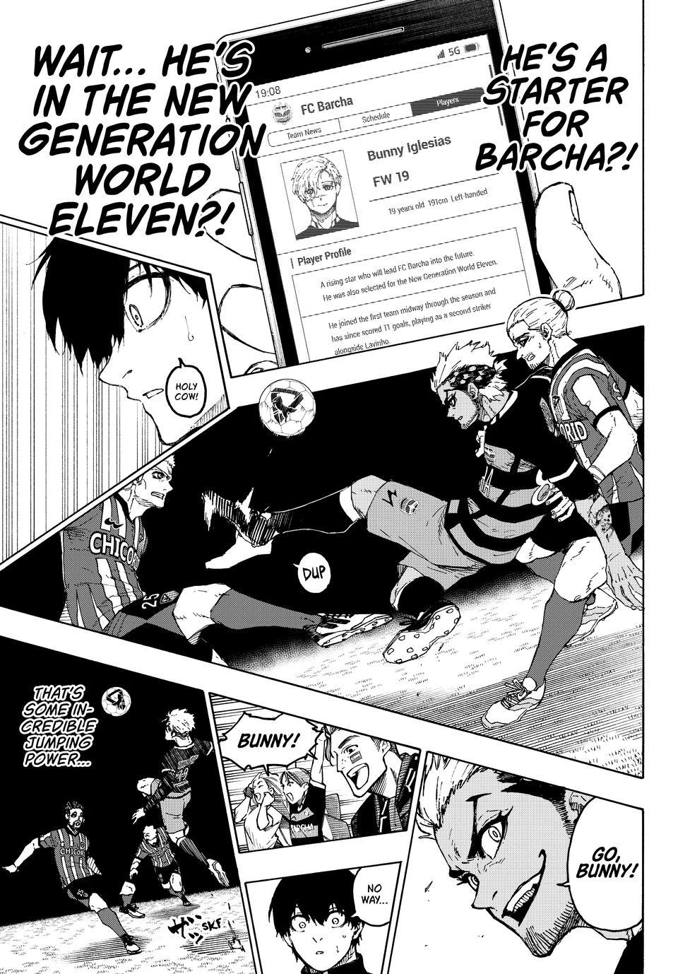 Blue Lock chapter 307 page 18