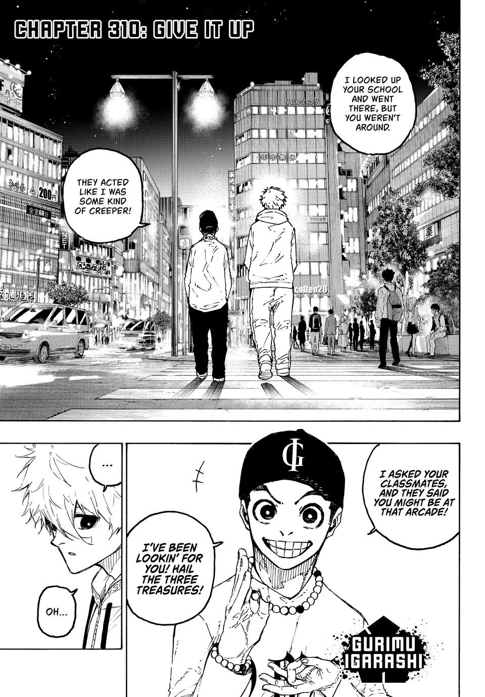 Blue Lock chapter 310 page 1