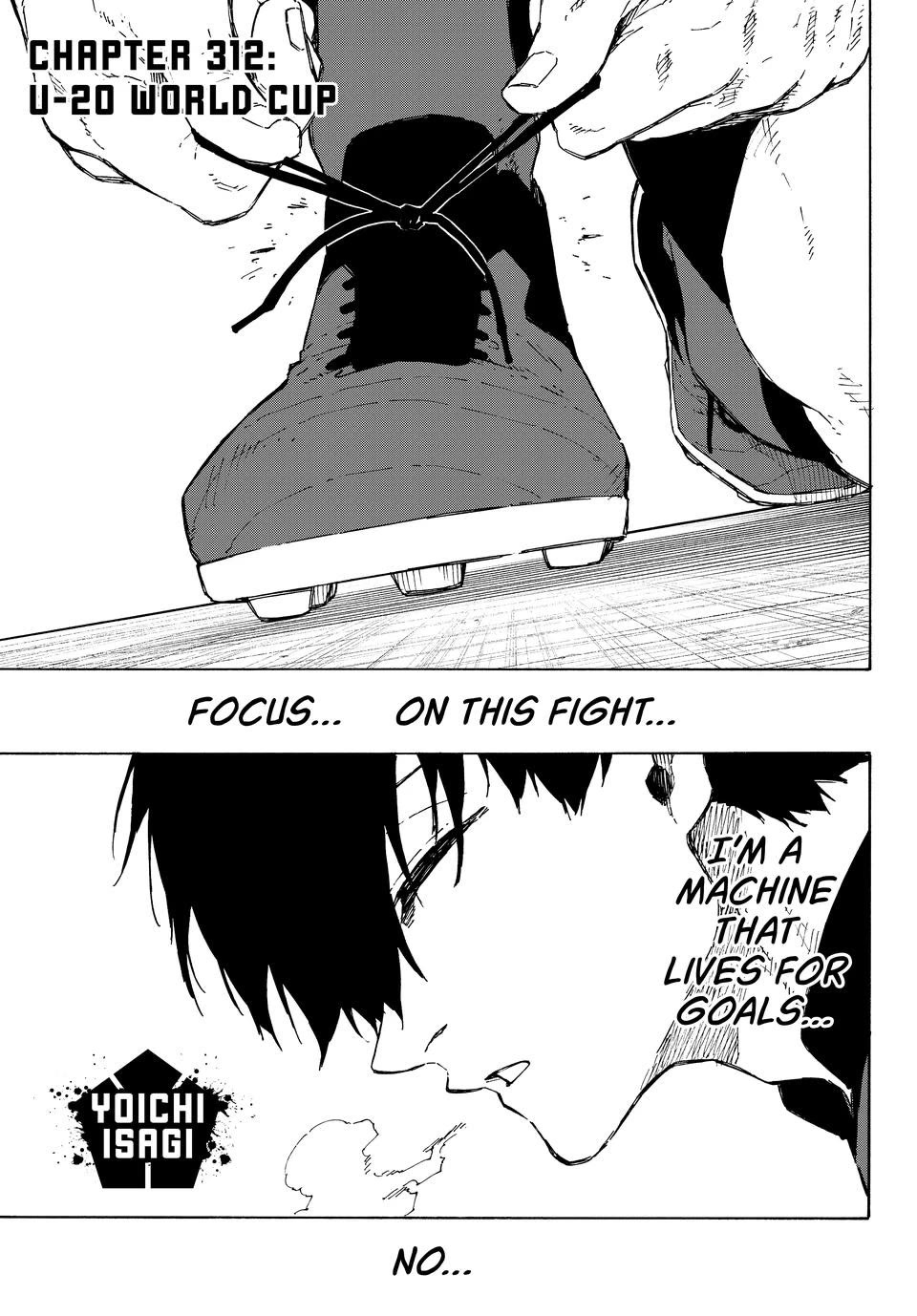 Blue Lock chapter 312 page 1